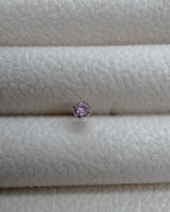 14K Pink CZ
